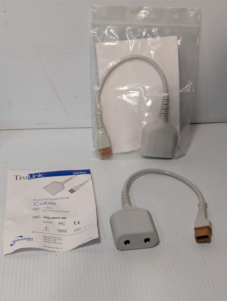 Spacelabs 700-0031-00 Dual Temperature Adapter Cable