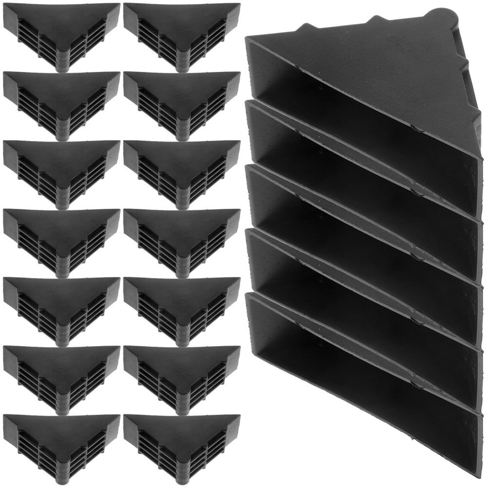 100 Pcs Photo Frame Corner Protectors Triangle Plastic Guards Corners