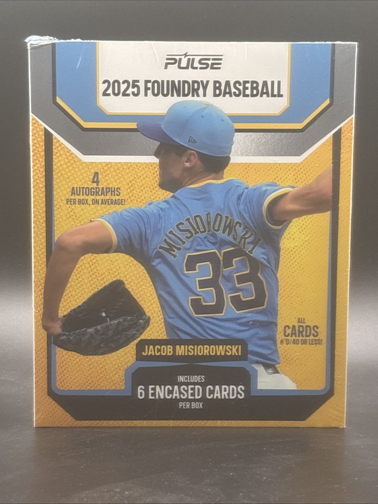 2025 Pulse Foundry Baseball Hobby (4 Autographs Per Box)