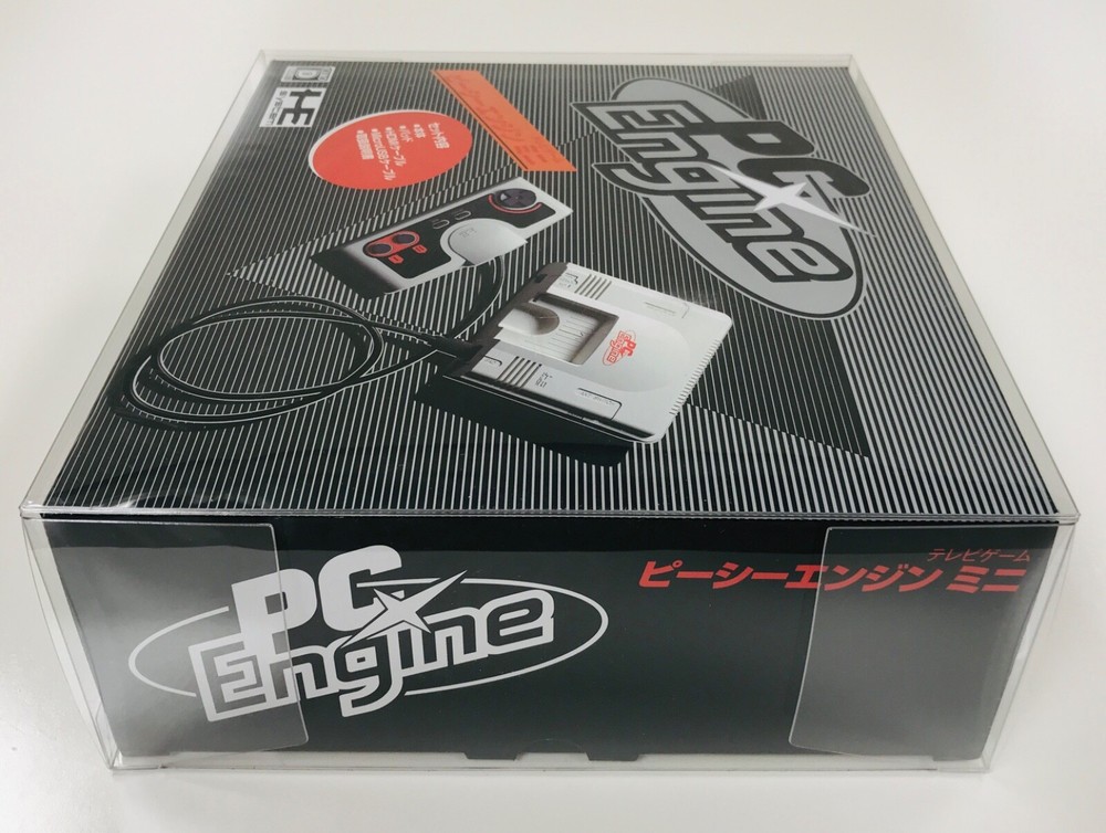 1 Box Protector For The KONAMI PC ENGINE / CORE GRAFX MINI Consoles! Clear Case