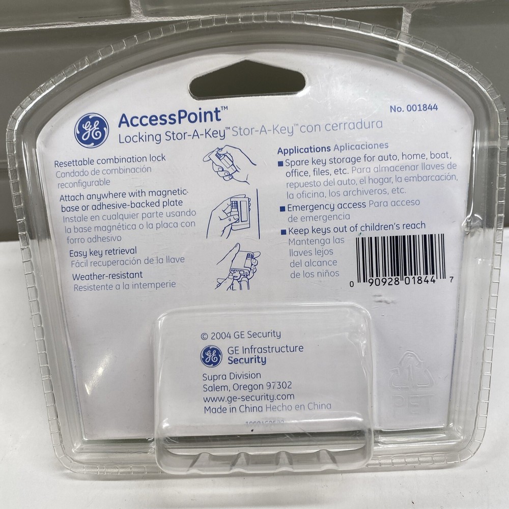 AccessPoint 001844 Portable Stor-A-Key - Powerful Magnet - Resettable Lock