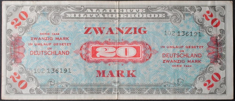 Germany P195b 20 Mark VF