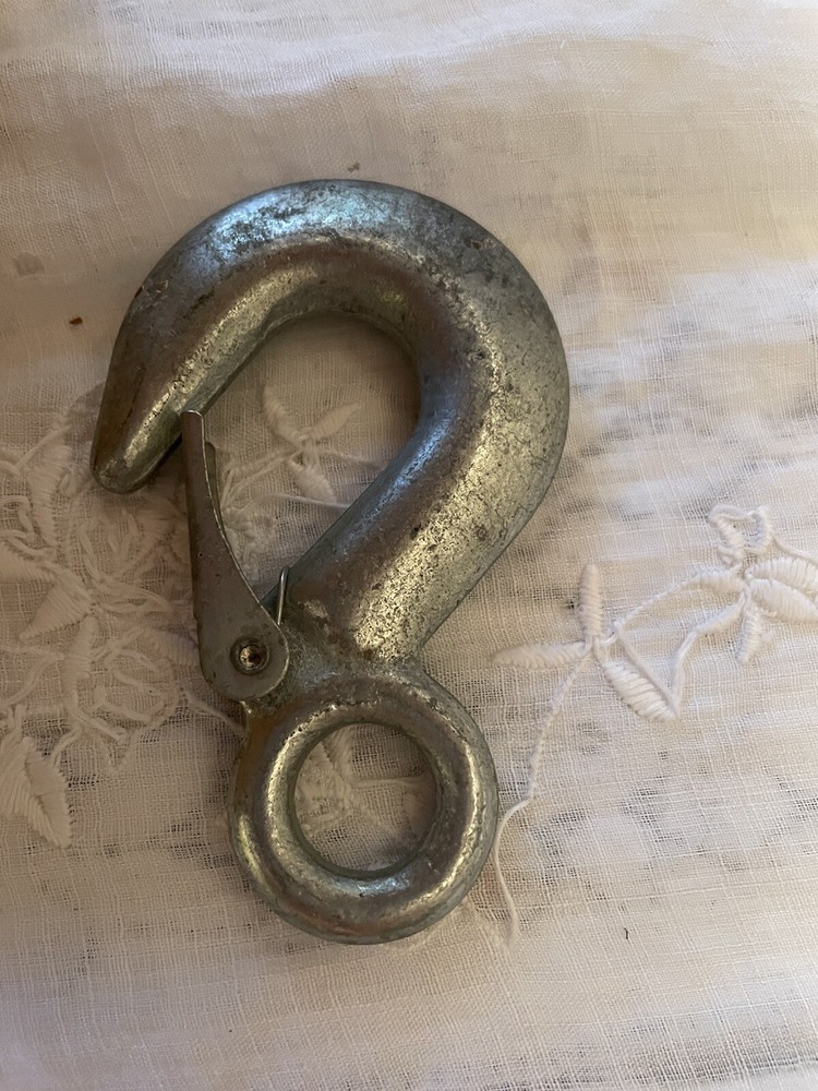 Metal Silver Grab Hook Used Industrial