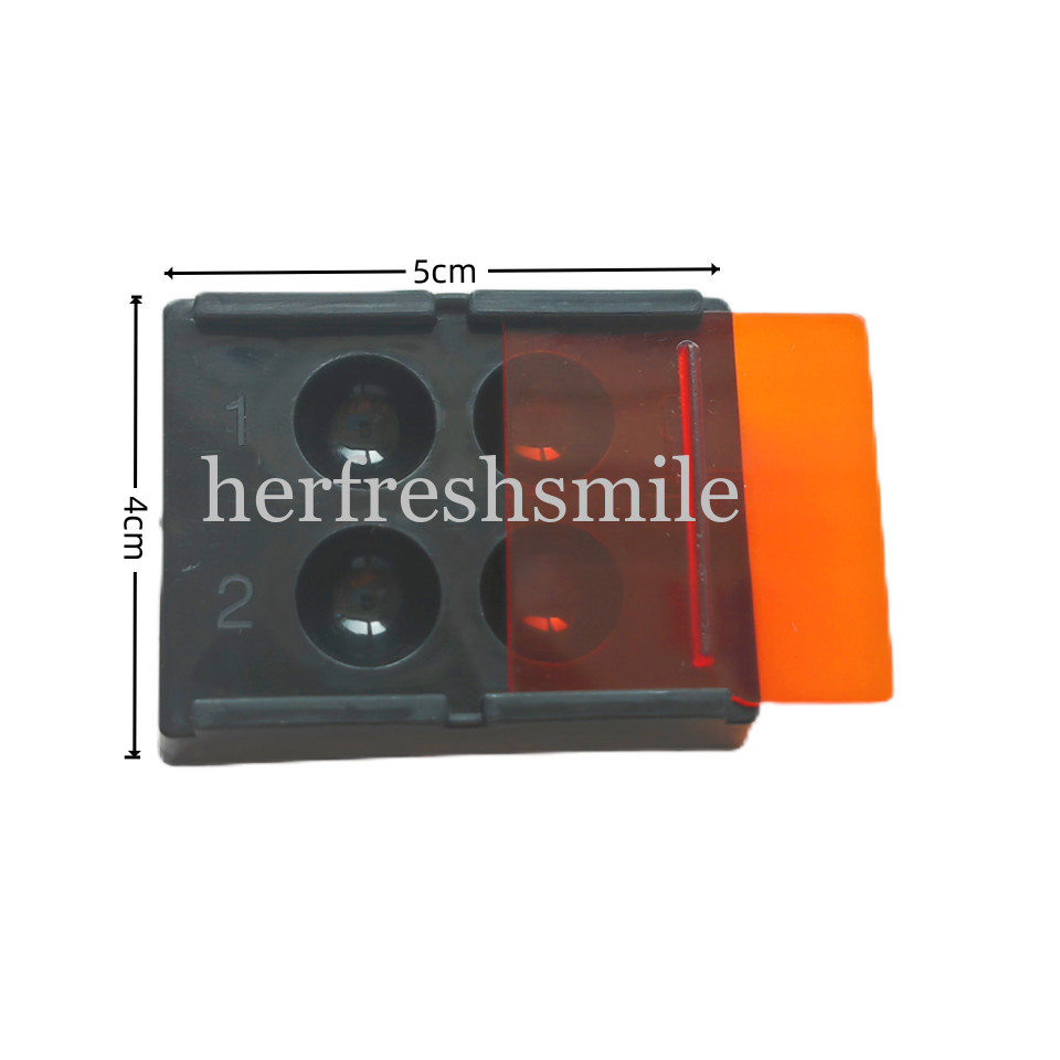 Dental Mixing Well Composite Resin Light-proof Shading Protector Blocking Lid