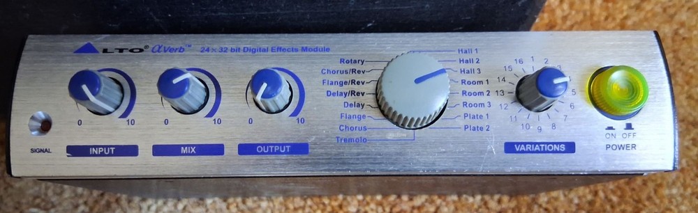 ALTO A VERB  DIGITAL EFFECTS PROCESSOR