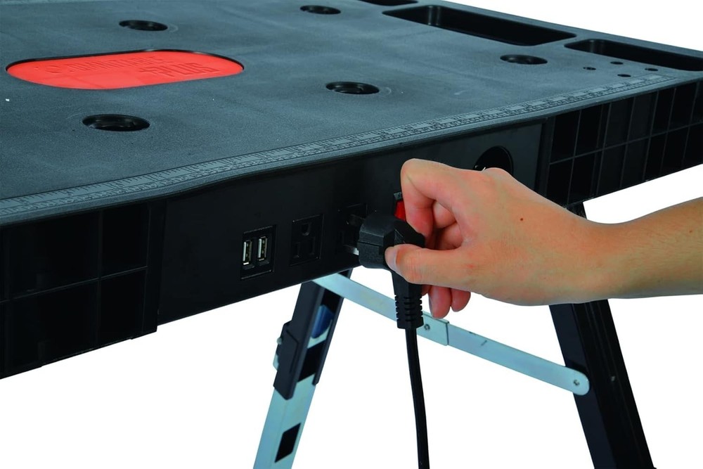 Omni Plus 5-in-1 Adjustable Work Table - All-in-One Solution for Every Project