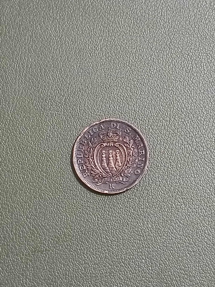 1935 San Marino 10 Cent Coin