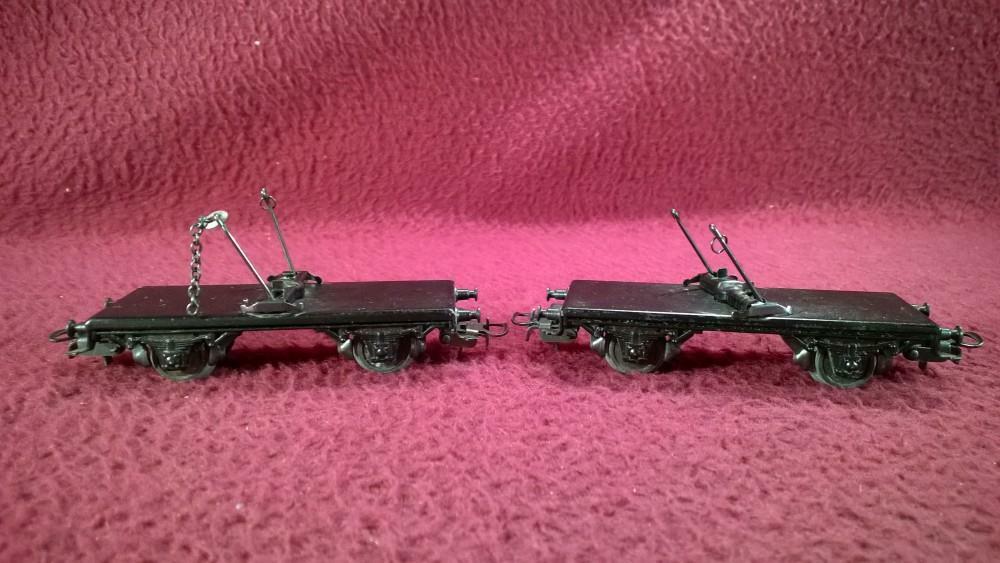 HO MARKLIN TIMBER WAGONS
