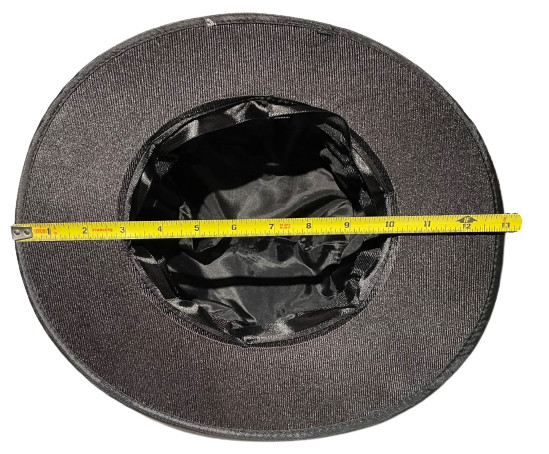 MAGICIAN SECRET COMPARTMENT TOP HAT Black Spring Folding Magic Trick Prop Pop Up