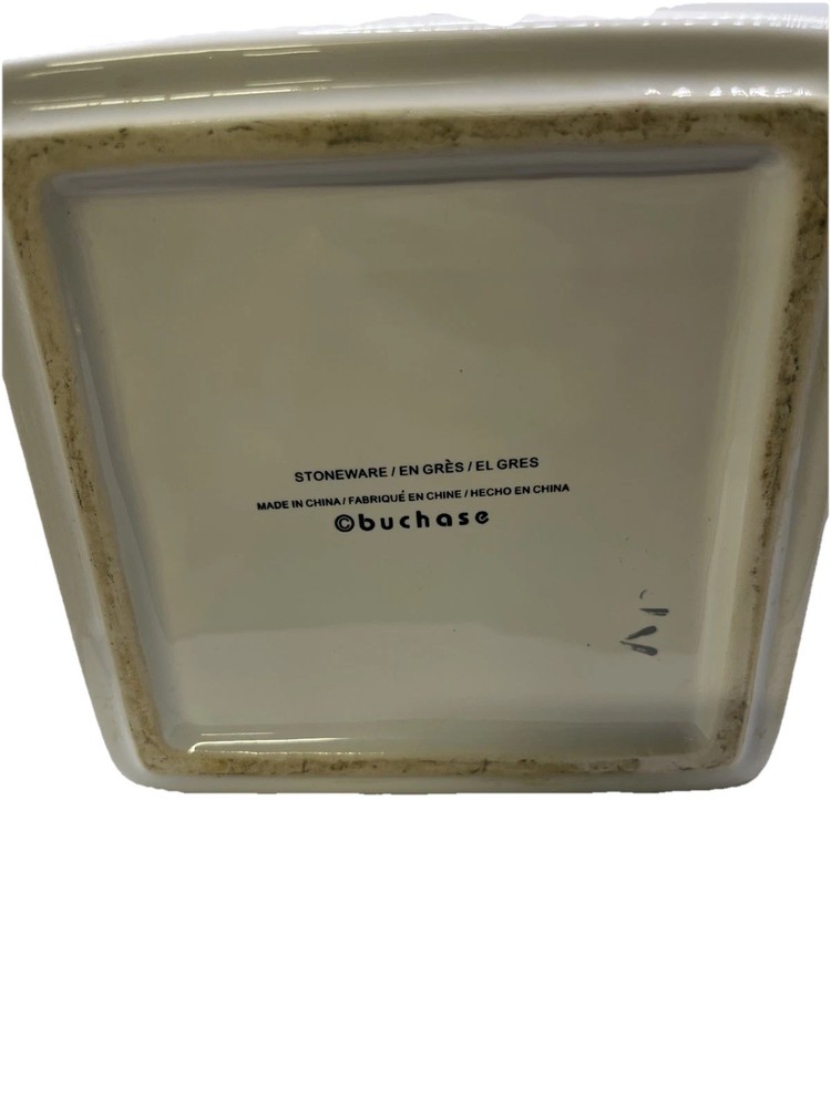 2-Buchase Stoneware Canisters Without Scoops