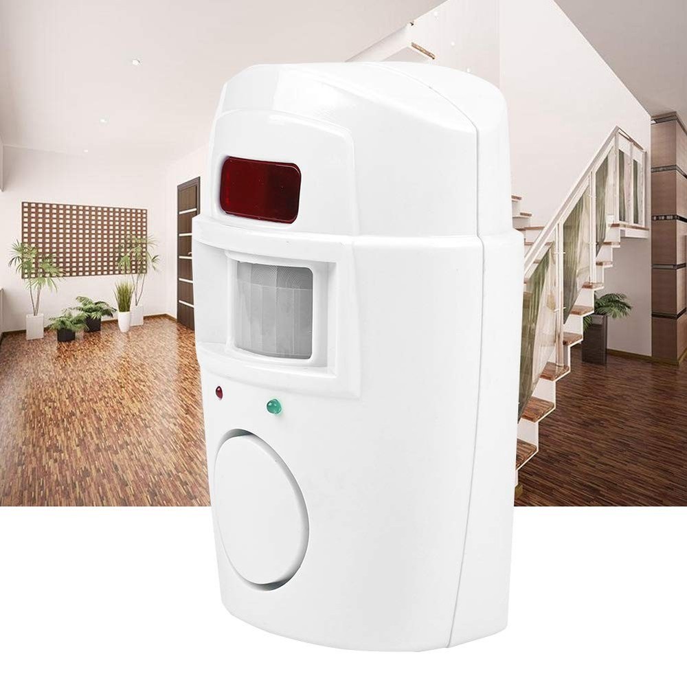 Motion Sensor Alarm, PIR Detector Security Alarm System default