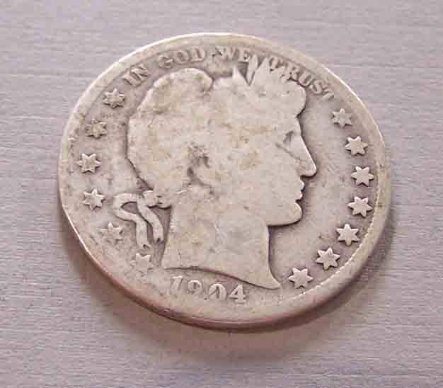 1904 Barber Half Dollar #5