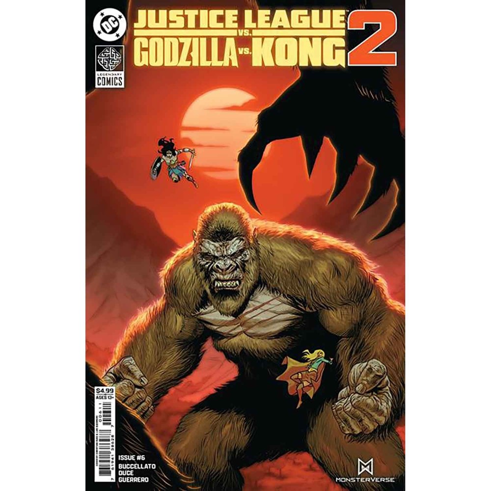 Justice League Vs Godzilla Vs Kong 2 #6 DC Comics
