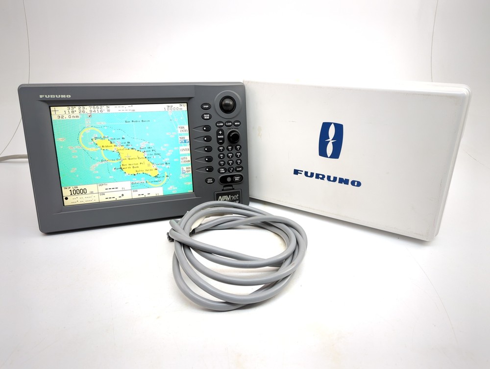Furuno RDP-139 NavNet VX1 CMAP 10" GPS FishFinder Radar Chartplotter Display
