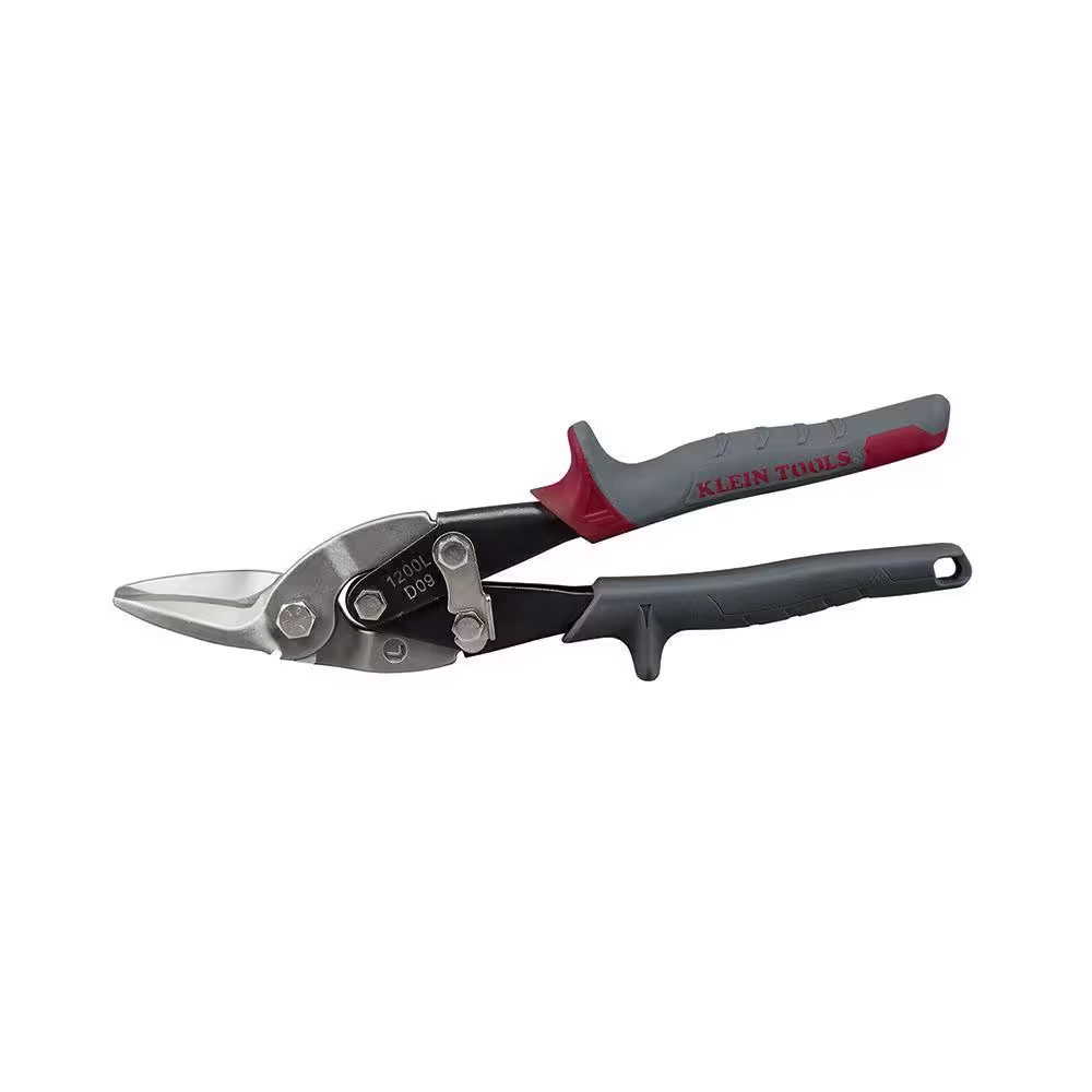 Left-Cut Aviation Snips with Wire Cutter