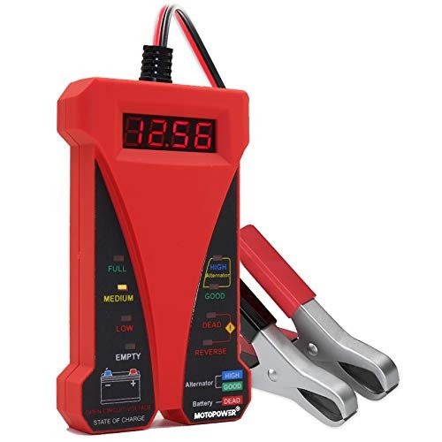 MP0514C 12V Digital Battery Tester Voltmeter and Charging System Analyzer