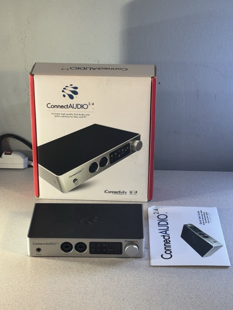 iConnectivity iConnectAUDIO2/4 Audio Interface MIDI