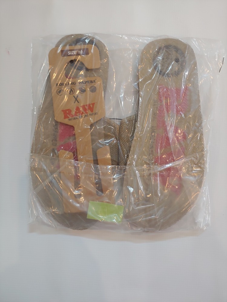 RAW X Rolling Papers Slides | Men | Sizes 8, 9, 10, 13