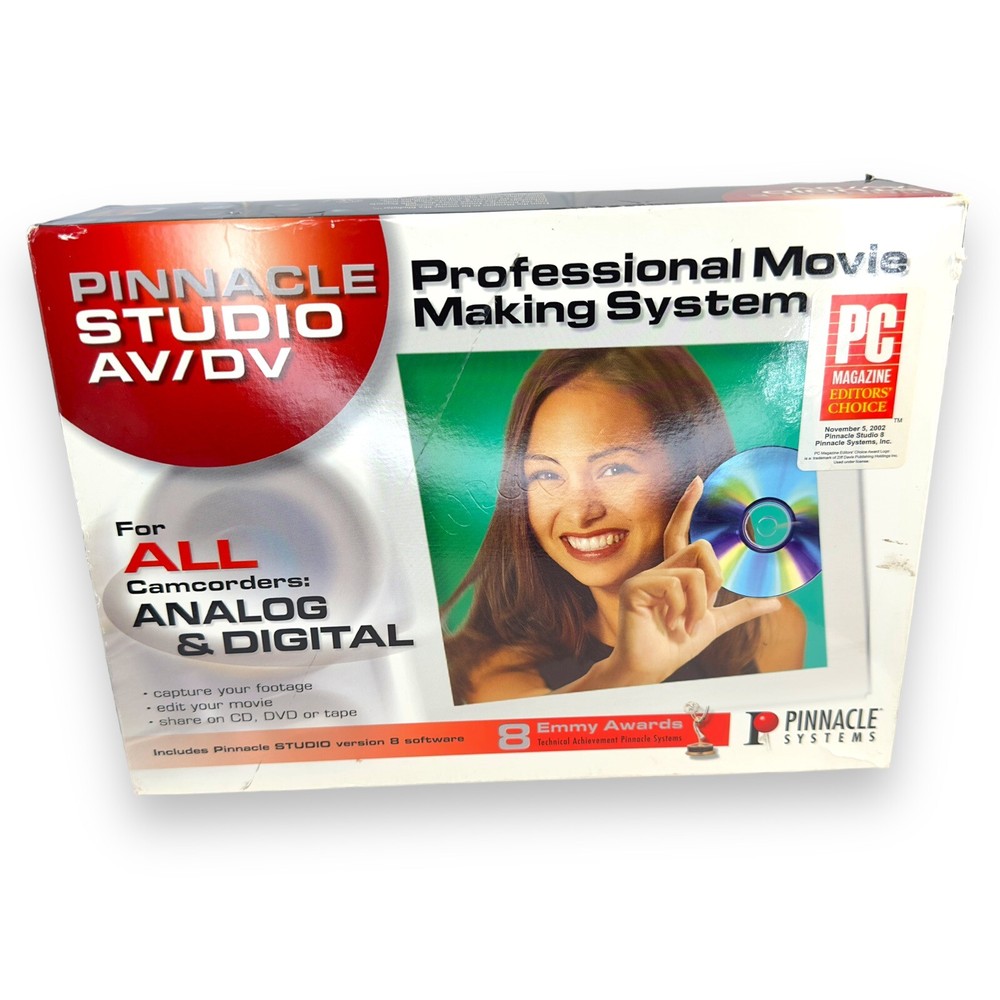 Pinnacle Studio AV/DV Professional Movie Making System