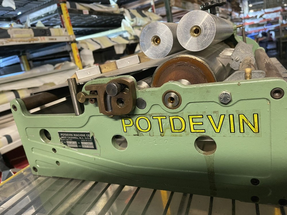 Potdevin 15” Edge Gluer / Margin Gluer