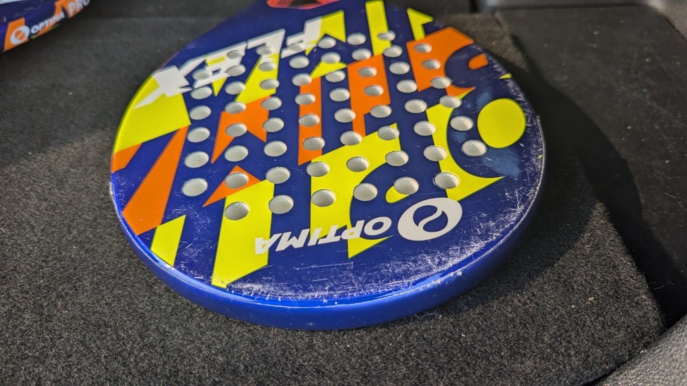 Optima Flex Carbon Pickleball Platform Tennis Paddle Paddle Racket