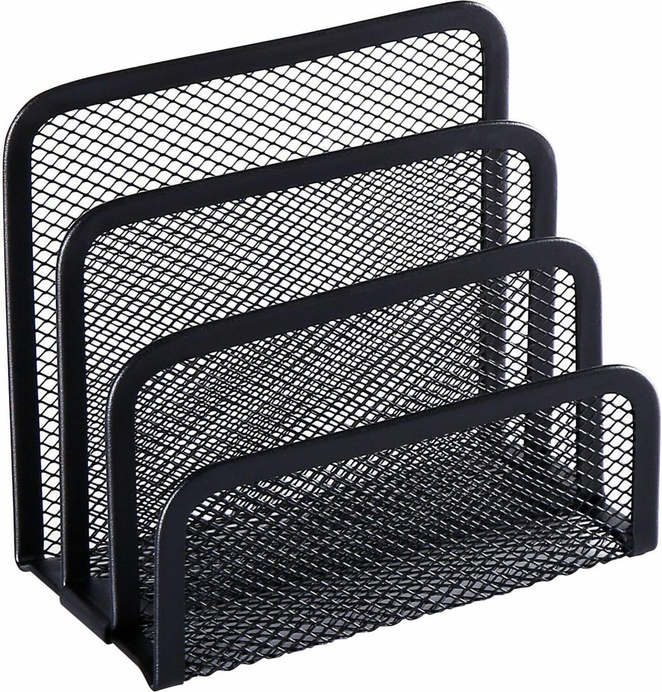 Mesh Vertical Desktop File Sorter 5.6" X 5.3"