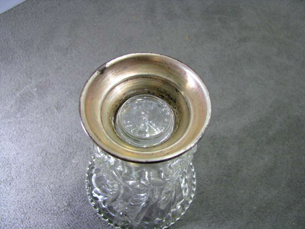 Vintage Sterling Silver Cigarette Tabletop Holder