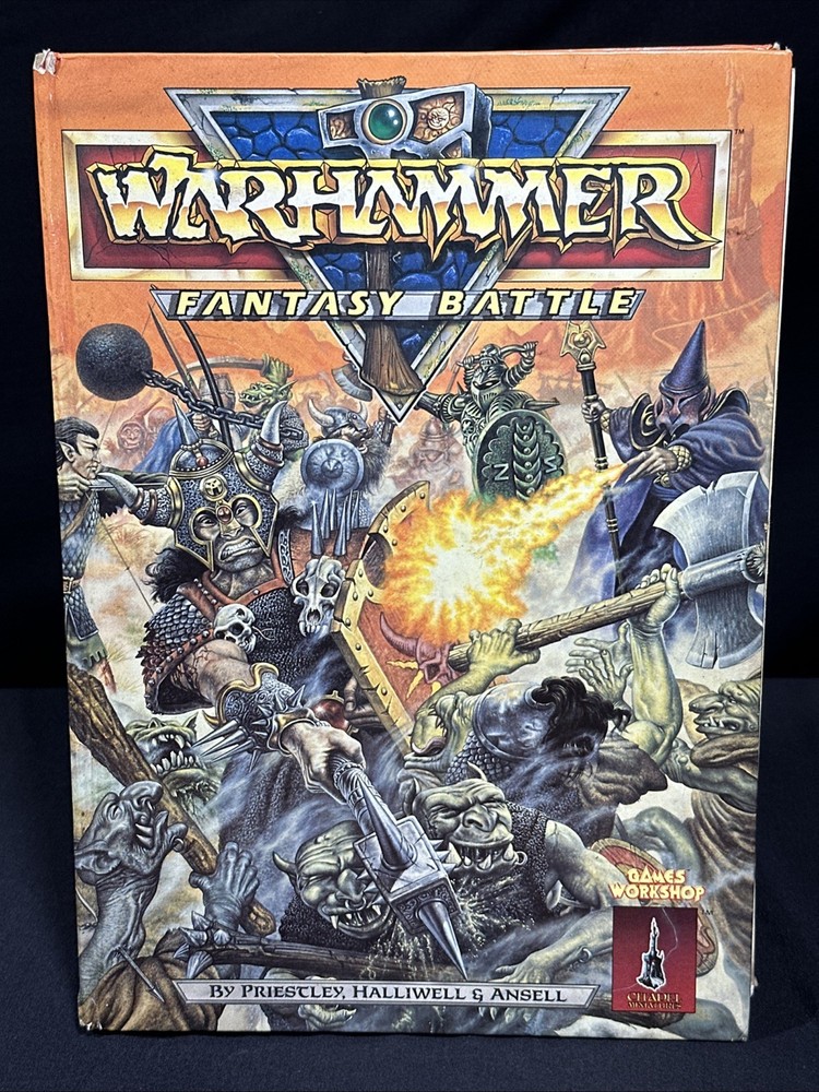 Fantasy Battle Warhammer Games Workshop Citadel 1987 Book