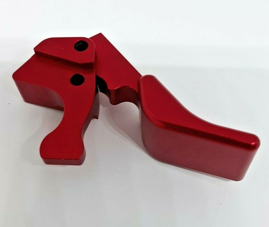 "Rapid Fire" RedExtended Mag Release (Dual Action Pull or Push)**