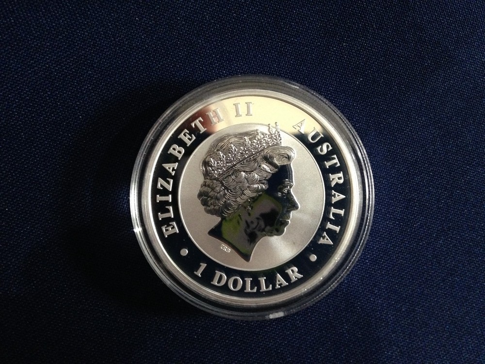 2016 Australia $1 Silver Koookaburra Gem BU One Ounce E5980