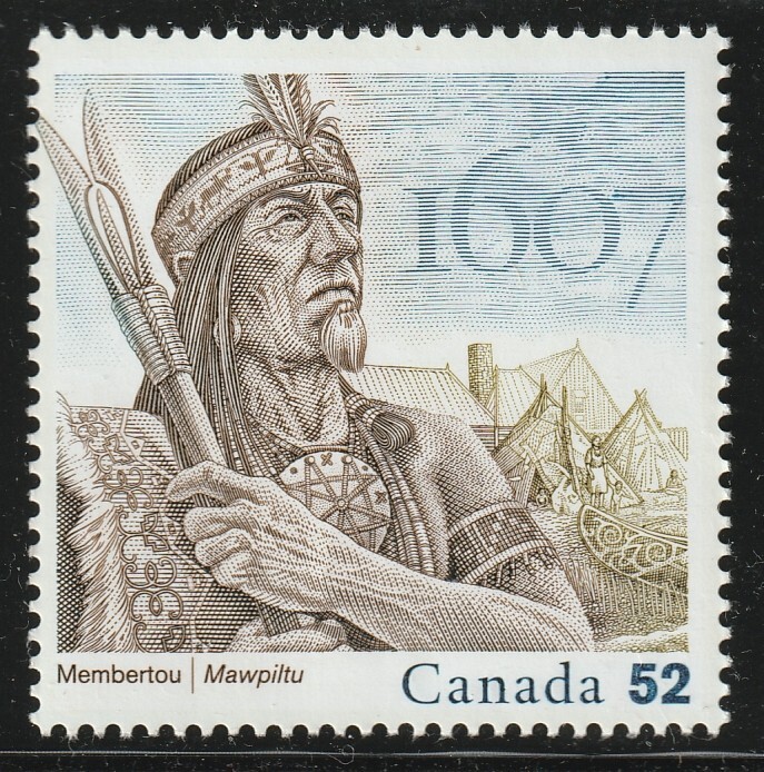 Canada #2226, Chief Membertou, MNH 2007