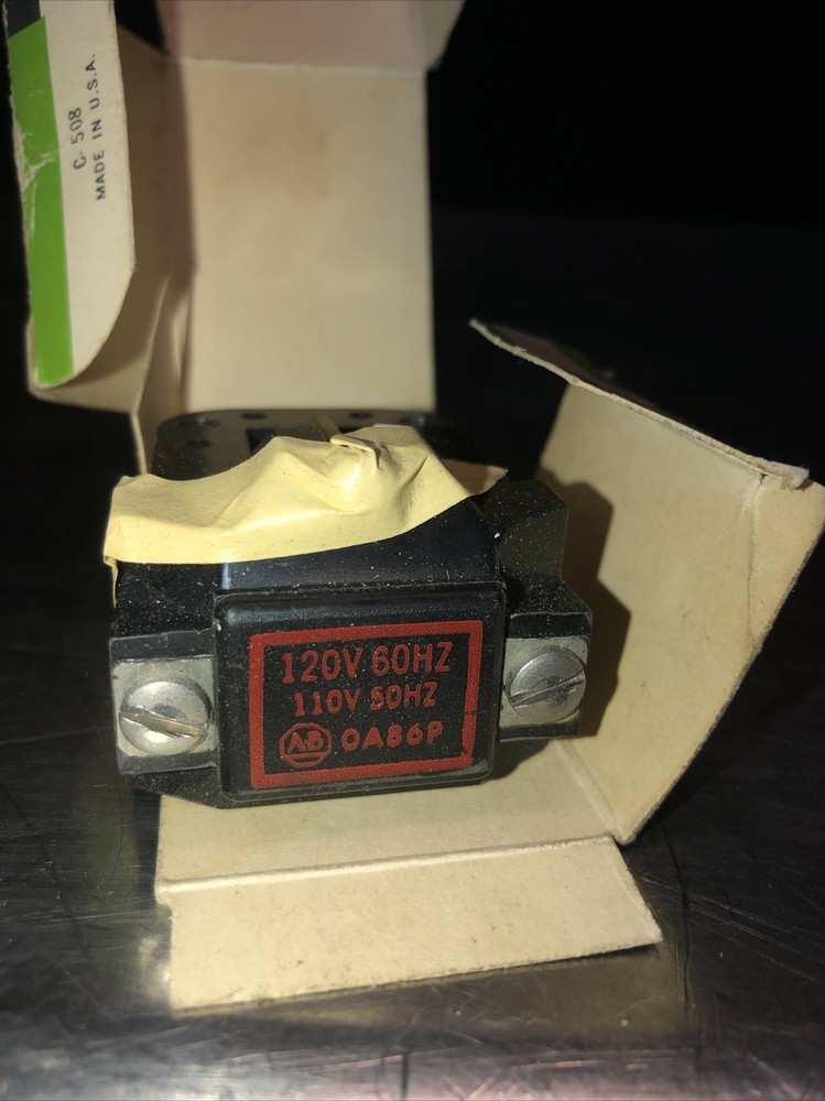 NOS ALLEN BRADLEY OA86P COIL 120V