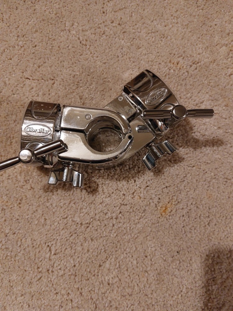 Pair of Gibraltar SC-GCSRA Chrome Stack Rt Angle Clamp Used