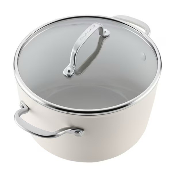 KitchenAid 10-Piece Hard-Anodized Ceramic Induction Cookware Set