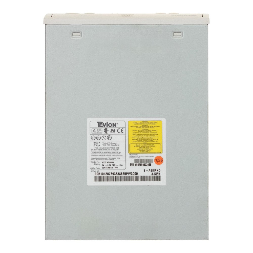 Internal Drive Burner Tevion MED MD9898 Cd-Rw Ide 5.25 Inch