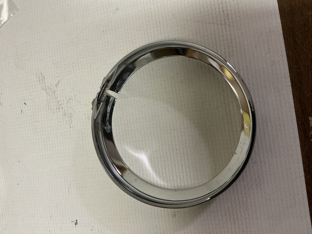Harley Davidson Chrome Passing Lamp Bezel 4.5 “