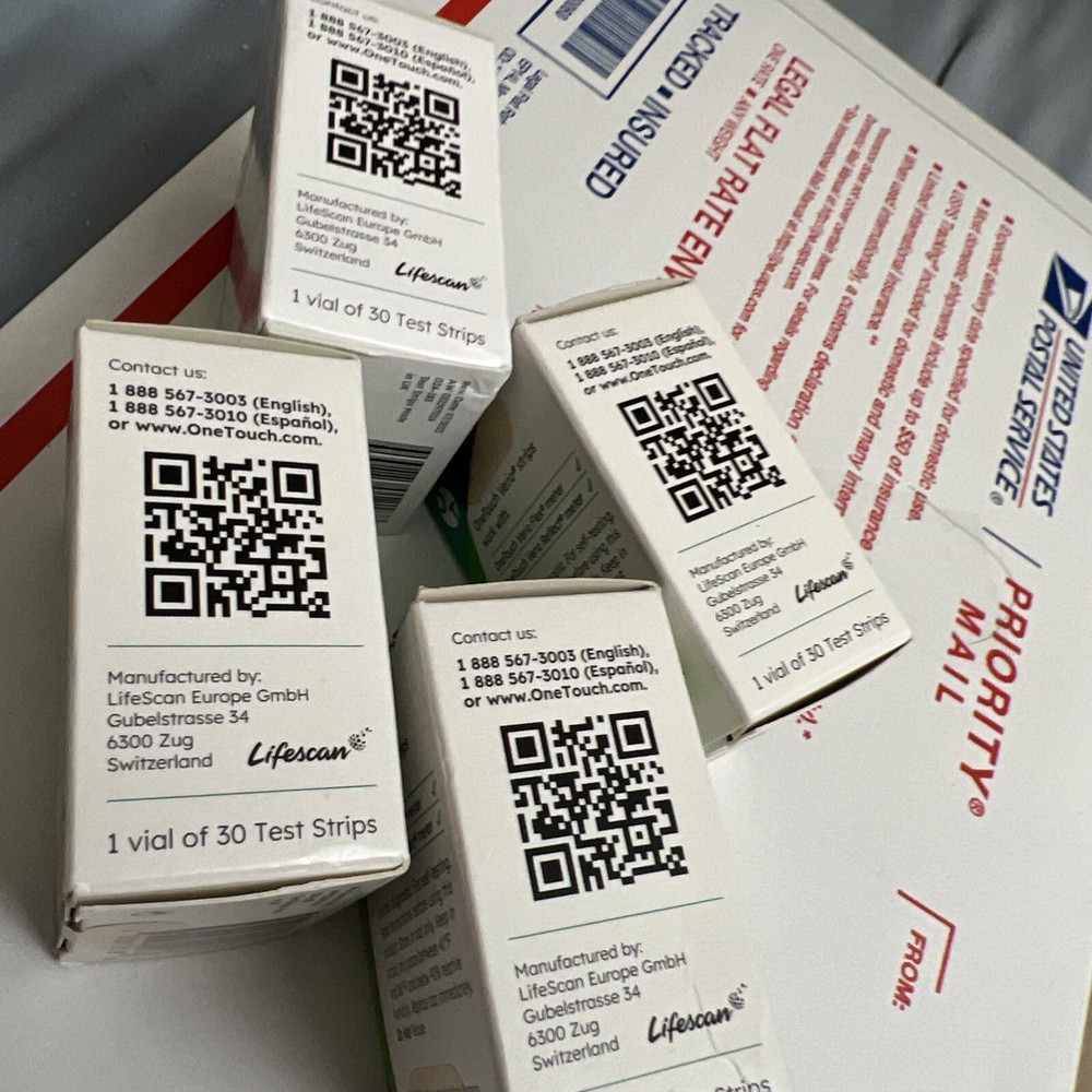 120ct One Touch Verio Test Strips exp -2027