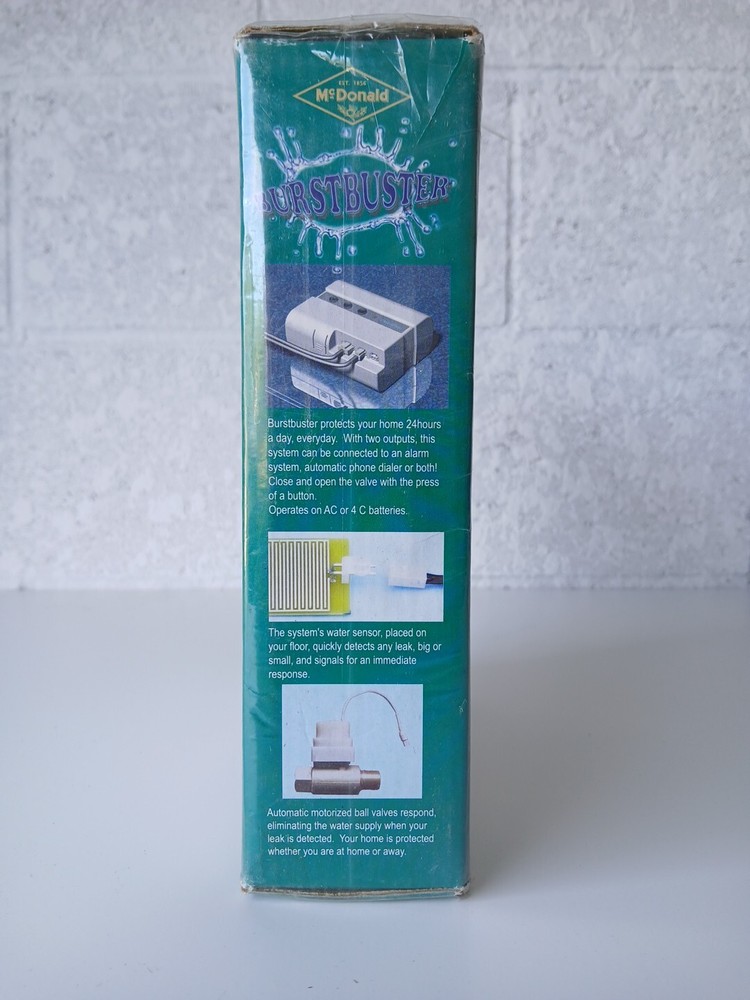 Burst Buster 2009 WH automatic water shut off for water heaters