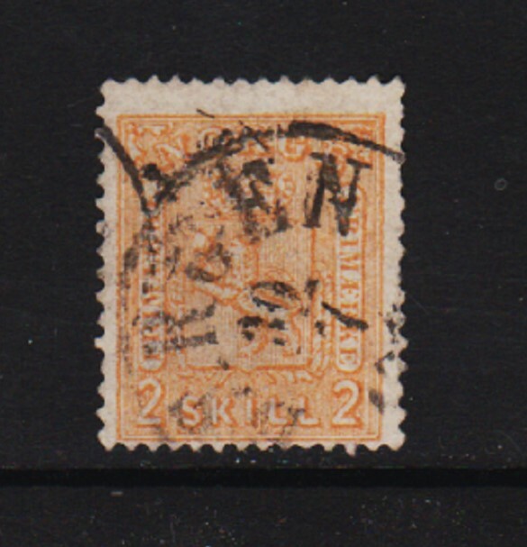Norway - #12 used, cat. $ 55.00