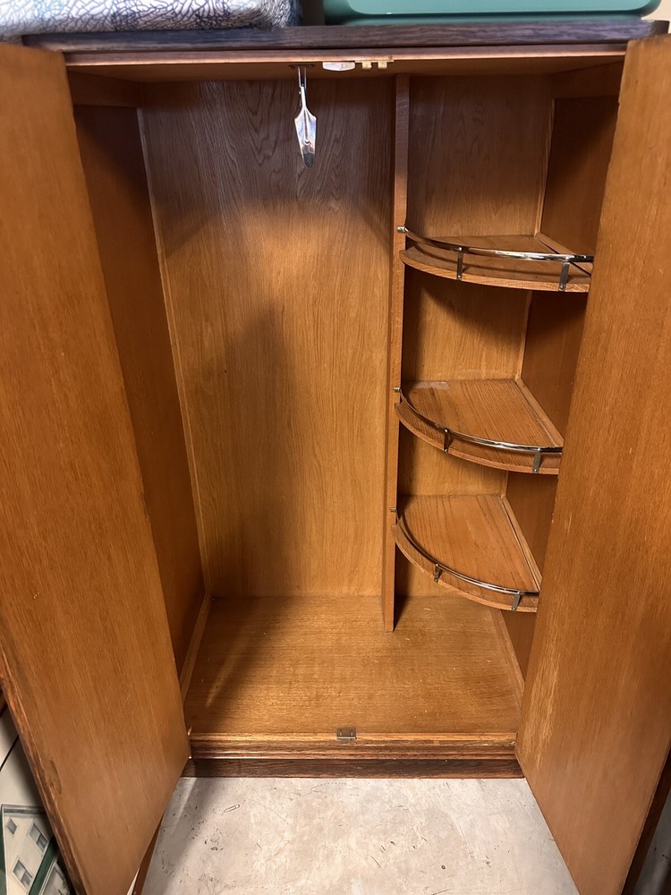 Antique Wood Wardrobe