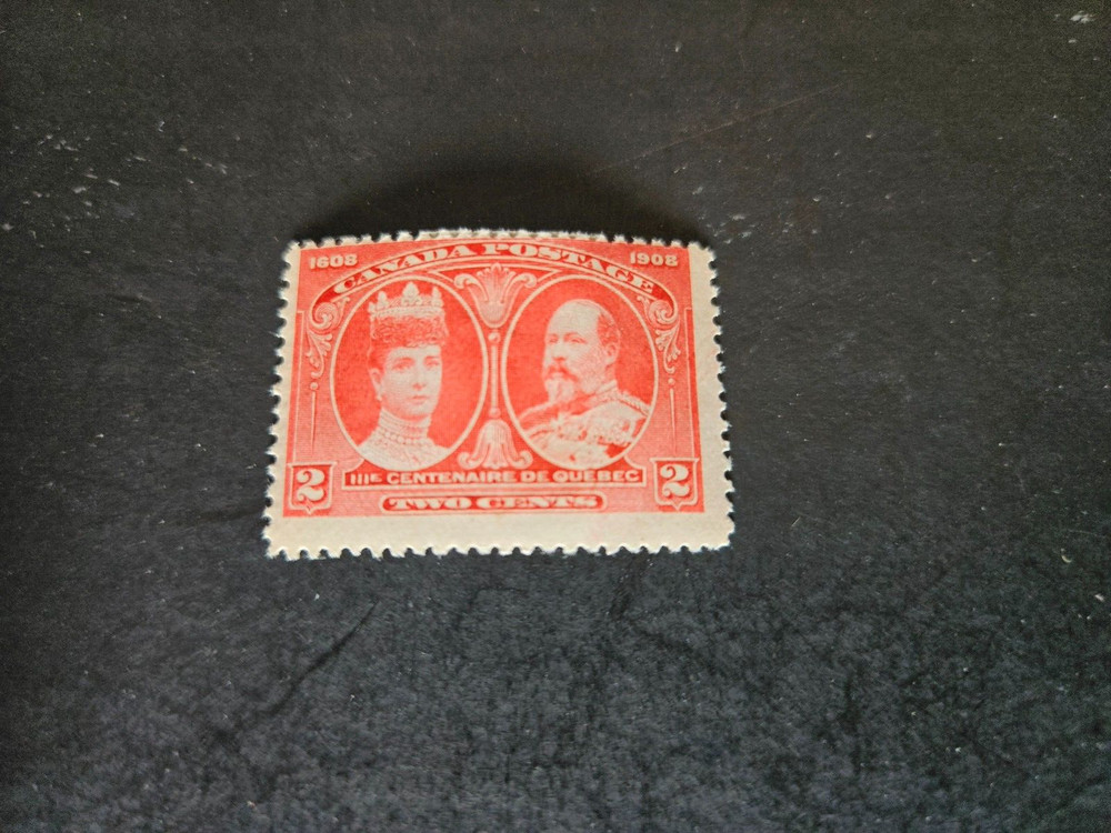 CANADA stamp - SCOTT#98 - 2c QUEBEC TERCENTENARY MH