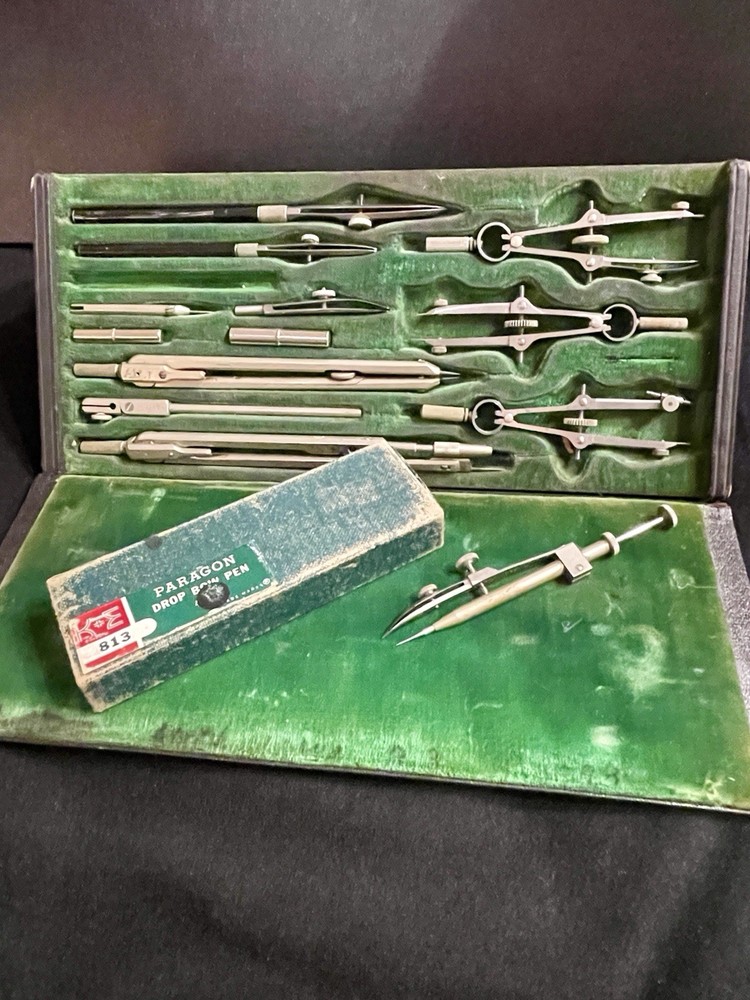 Keuffel & Esser Co New York  geometry drafting set plus extra Germany