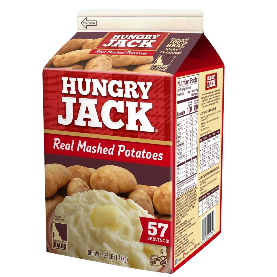 Hungry Jack Mashed Potatoes (3.25 lbs.) Great Price