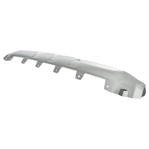 Front Bumper Lower Valance Chrome Plastic Replacement for 2016-2019 Sierra