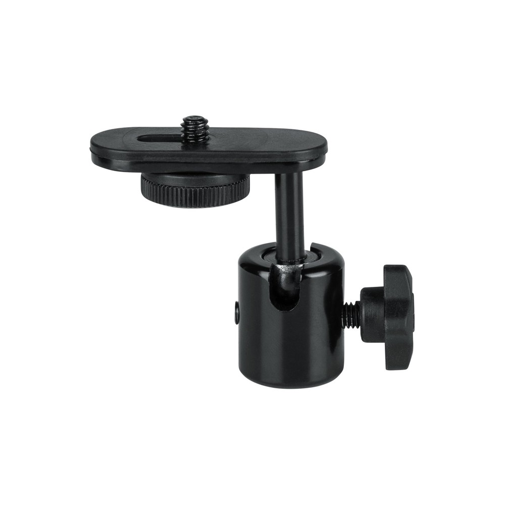 Gator Frameworks Camera Mount Mic Stand Adapter with Ball-and-Socket Black
