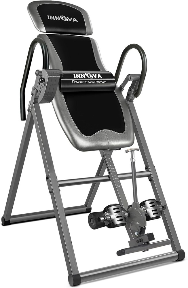 Innova Inversion Table Adjustable Headrest 300lb Capacity