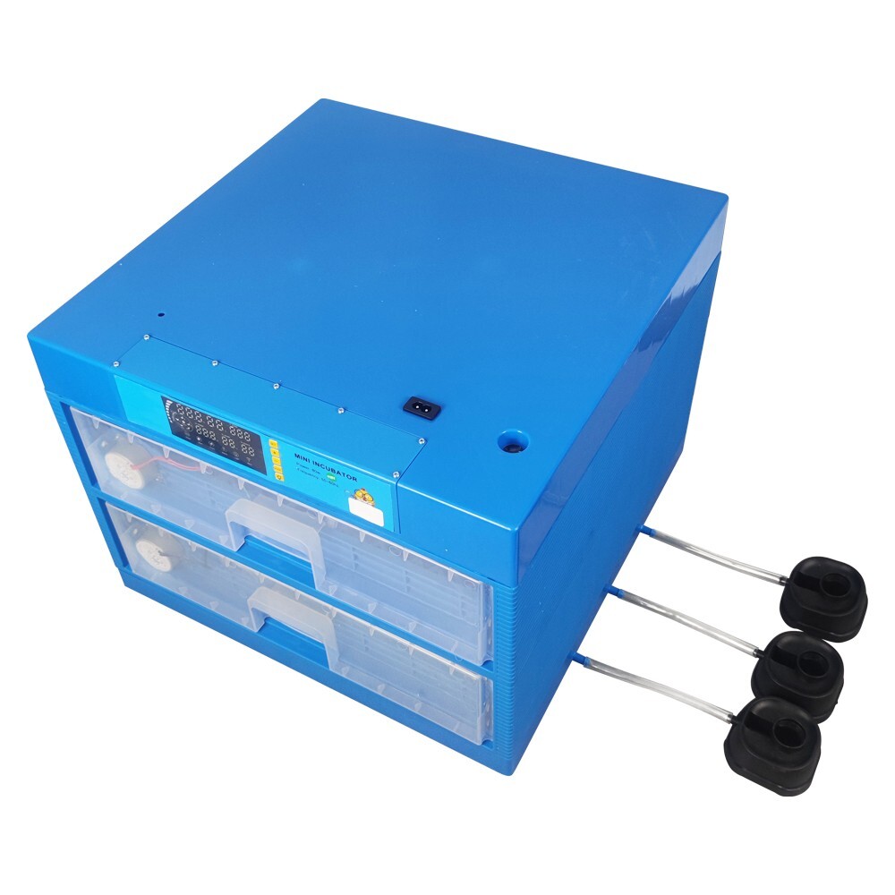 110V Multi-functional LCD Screen Drawer Type Egg Incubator 128 Eggs