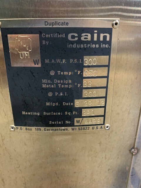 Cain Industries Stack Economizer