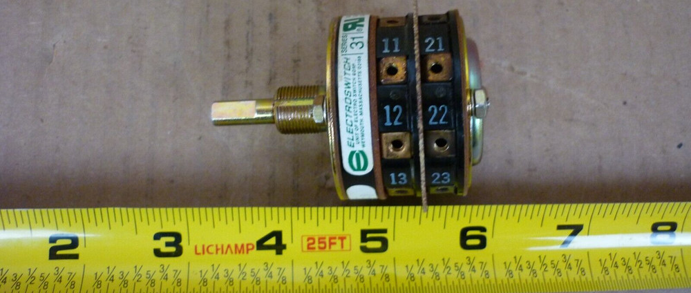 Electroswitch Rotary Switch 31302A, Series 31