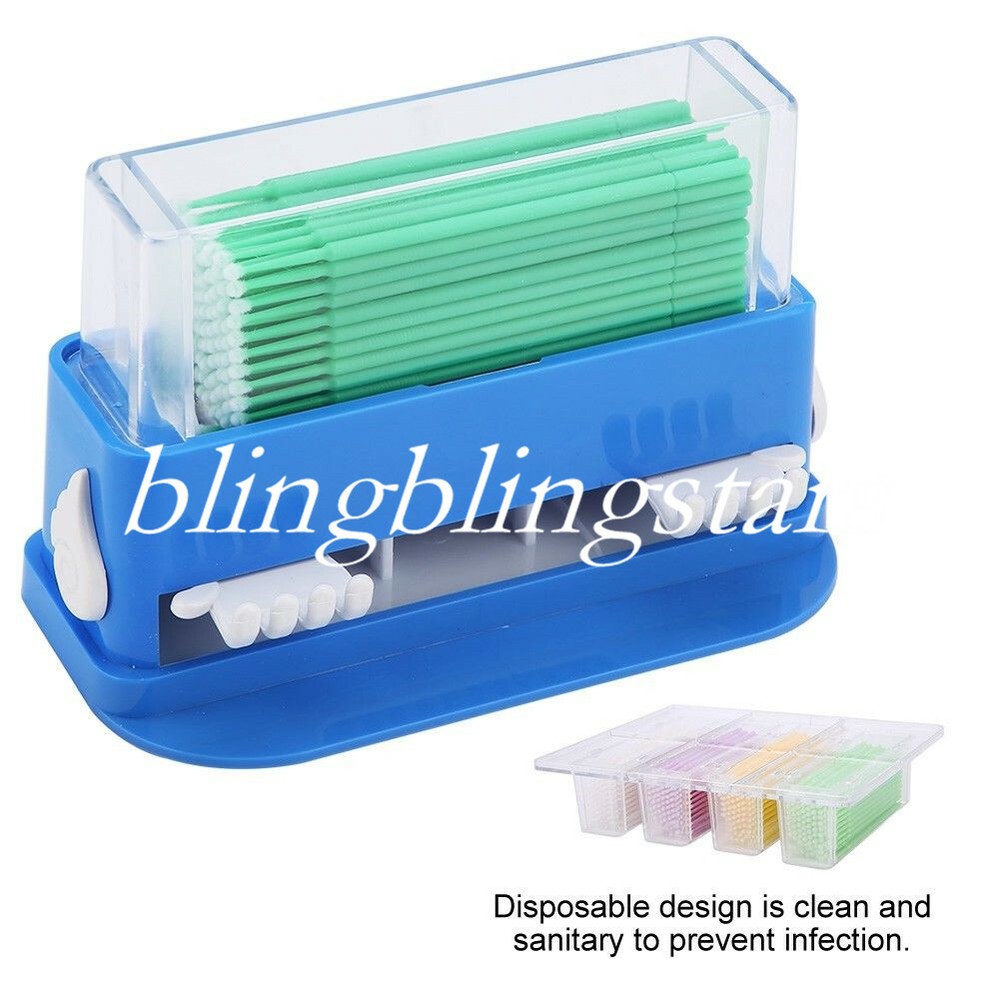 Dental Dispenser Sticks Container with Micro Bendable Applicators